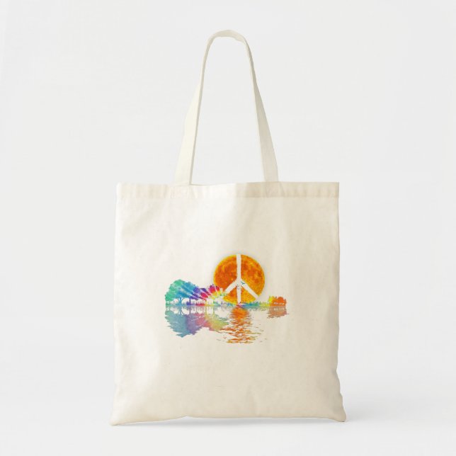Tote Bag Guitar Lake Shadow (Devant)