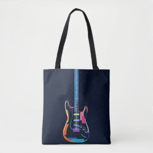 Tote Bag Guitare électrique abstraite
