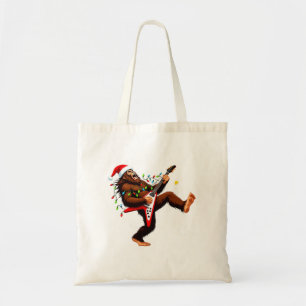 Tote Bag Guitare électrique Bigfoot Sasquatch Noël 2026