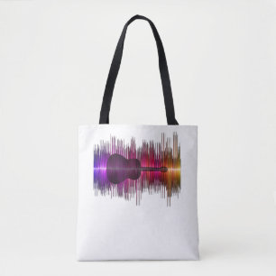 Tote Bag Guitare Lover   Cadeau de guitare acoustique