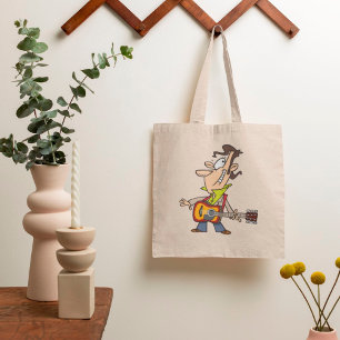 Tote Bag Guitare Man Rockstar