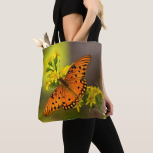 Tote Bag Gulf Fritillary alias Papillon de la Passion sur l
