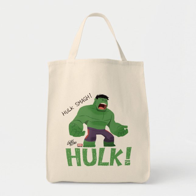 Tote Bag Guri Hiru Hulk (Devant)