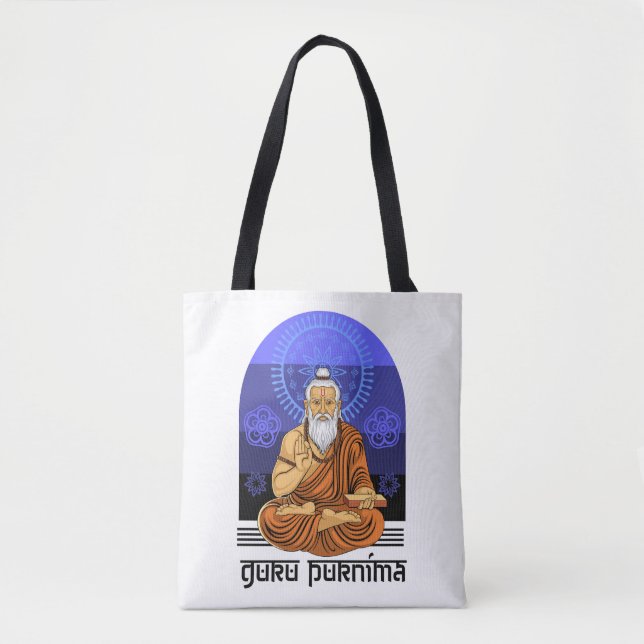 Tote Bag Guru purnima (Devant)