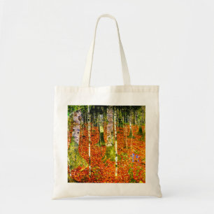 Tote Bag Gustav Klimt Birch Trees