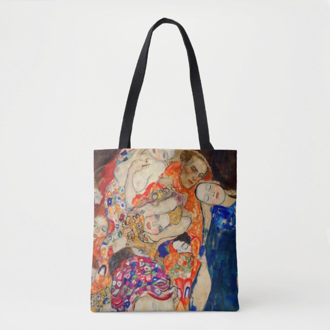 Tote Bag Gustav Klimt - La mariée (inachevée) (Devant)