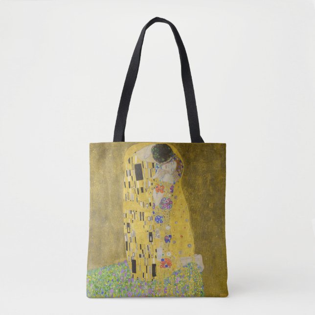 Tote Bag Gustav Klimt - Le baiser (Devant)