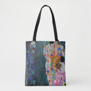 Tote Bag Gustav Klimt - Mort et vie