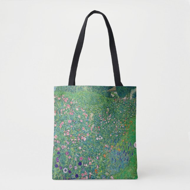 Tote Bag Gustav Klimt - Paysage du jardin italien (Devant)