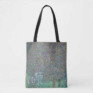 Tote Bag Gustav Klimt - Roseraies sous les Arbres