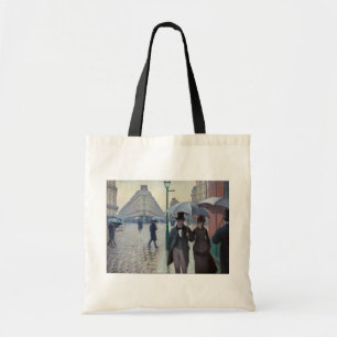 Tote Bag Gustave Caillebotte - Rue de Paris, temps de pluie