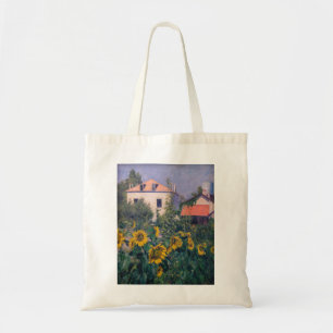 Tote Bag Gustave Caillebotte - Tournesols, Jardin