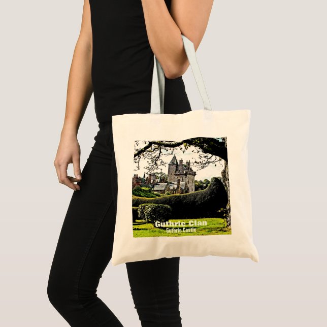 Tote Bag Guthrie Clan's Guthrie Castle, Écosse, (Devant (produit))