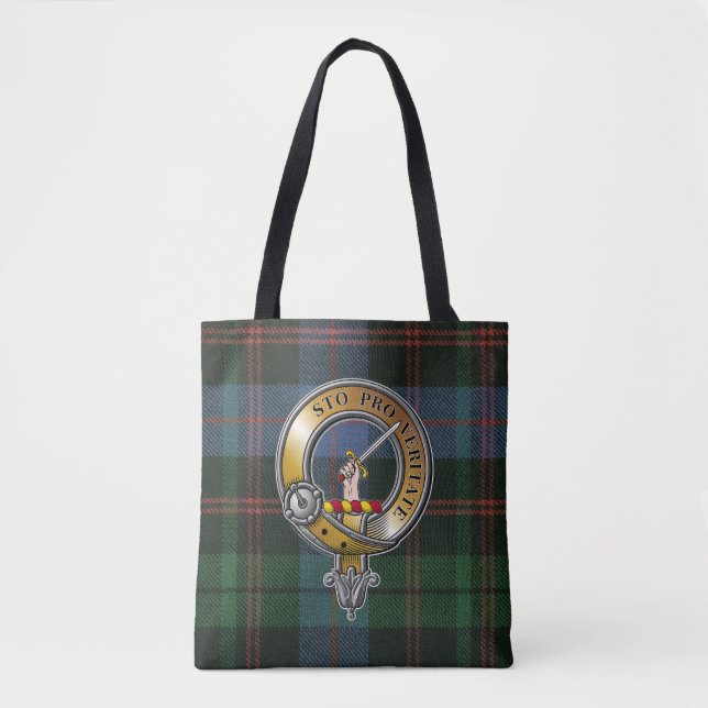 Tote Bag Guthrie Tartan & Badge (Devant)