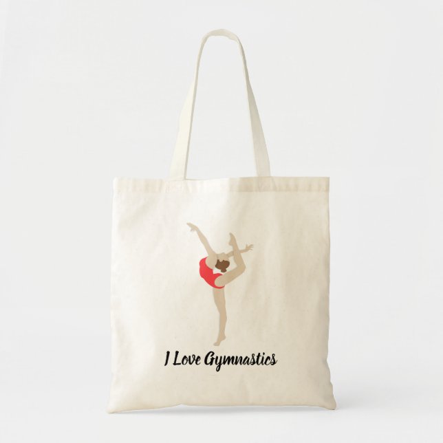 Tote Bag Gymnaste féminine (Devant)