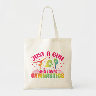Tote Bag Gymnastique Gymnastique Juste une fille qui aime l