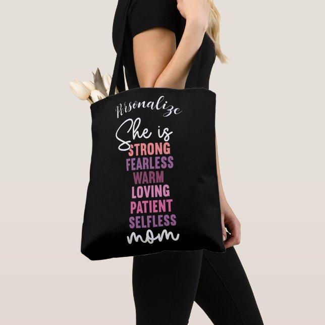Tote Bag Habiliter Tribute Dire Cadeau Pour Maman Personnal (De près)