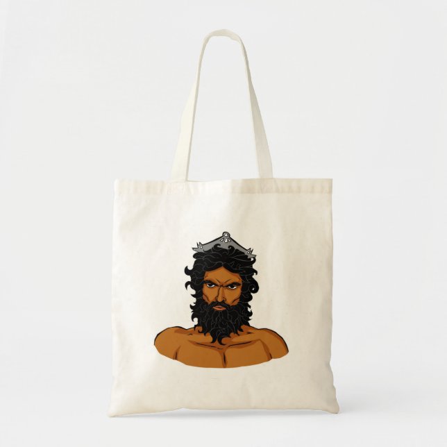 Tote Bag Hadès - Dieu grec de l'enfer (Devant)