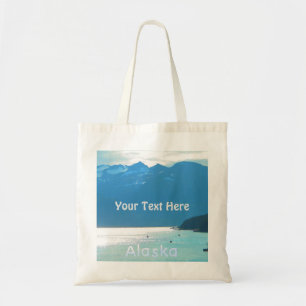 Tote Bag Haines, Alaska Blue