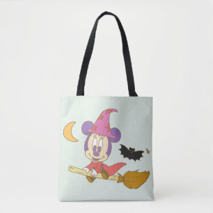 Tote Bag Halloween Baby Minnie sorcière