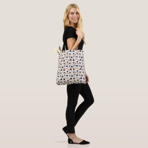 Tote Bag Halloween Cat Boo