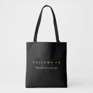 Tote Bag Halloween Cat Eyes