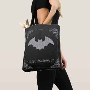 Tote Bag Halloween chauve-souris