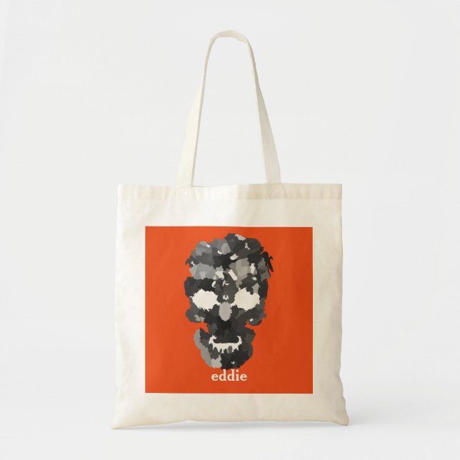Tote Bag Halloween décorative personnalisée du crâne (Devant)