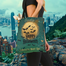 Halloween heureux personnalisé avec Green Moonlit