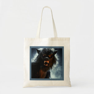 Tote Bag Halloween - Loup-garou 1