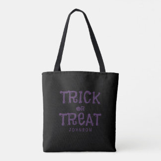 Tote Bag Halloween personnalisé Trick or Treat