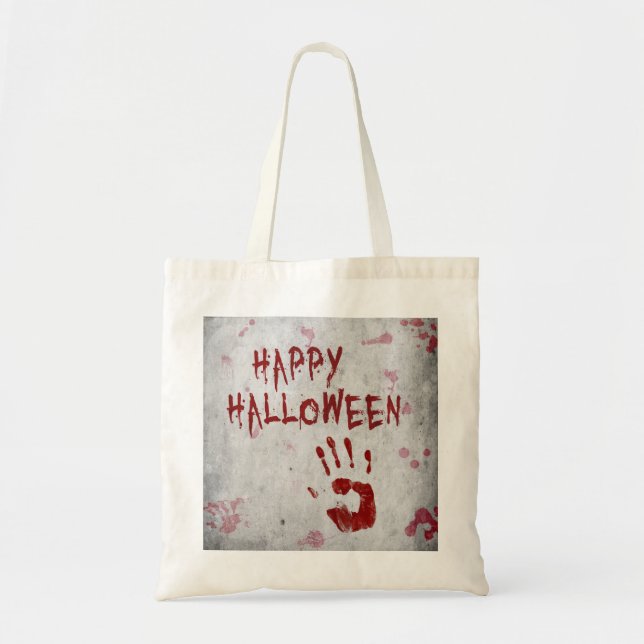 Tote Bag Halloween sanglante (Devant)