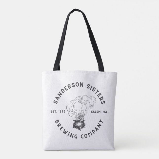 Tote Bag Halloween sorcières brasser Sanderson soeurs (Dos)