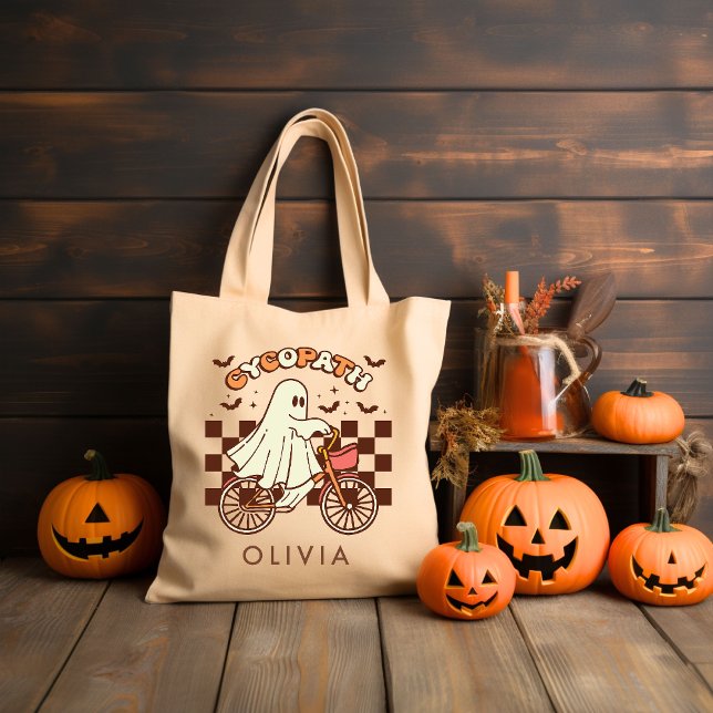 Tote Bag Halloween Super rétro personnalisé (Créateur téléchargé)