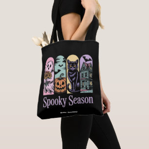 Tote Bag Halloween vintage Horreur Éffrayante saison mignon