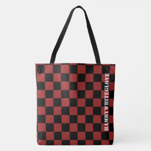Tote Bag HAMbyWG - Vérificateur noir couleur personnalisé