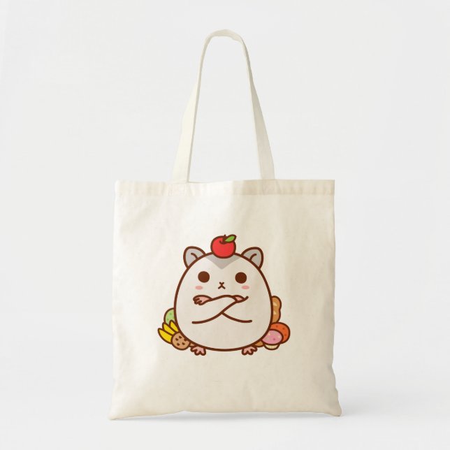 Tote Bag Hamster avide (Devant)