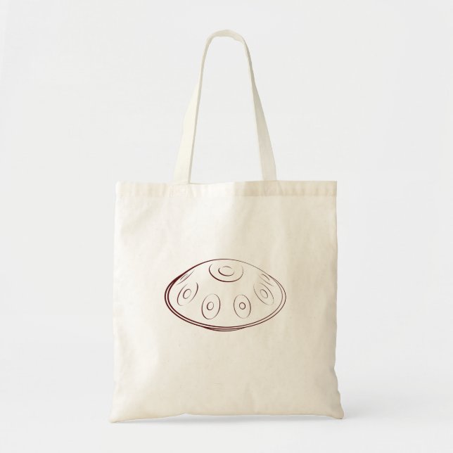 Tote Bag Handpan Music Art Handpan (Devant)