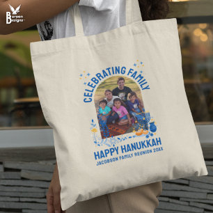 Tote Bag HANOUKKA FAMILY REUNION Photo personnalisable
