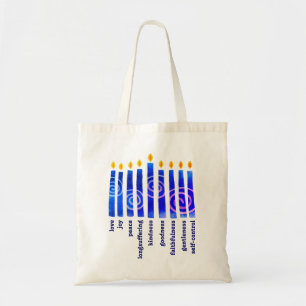 Tote Bag HANOUKKA Spirituel Fruit Christian