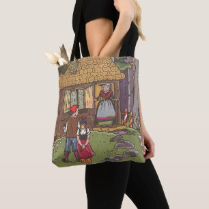 Tote Bag Hansel et Gretel, Conte de fées vintage par Hauman