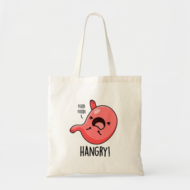 Tote Bag Hanseuse Faim Faim Stomach Pun (Devant)