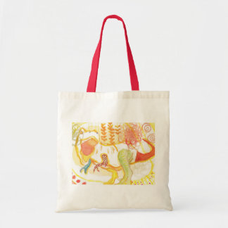 Tote Bag happy dinosaur