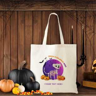 Tote Bag Happy Halloween Trick ou Treat ToteSac bonbon