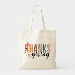 Tote Bag Happy Thanksgiving