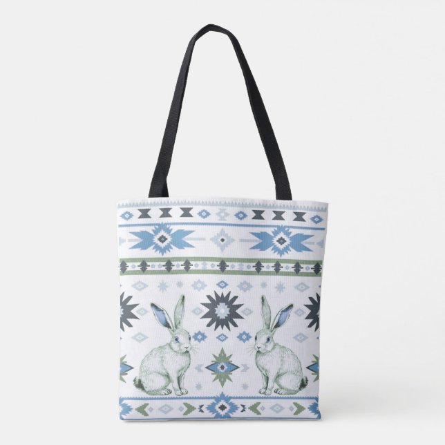 Tote Bag Hares du désert (Dos)