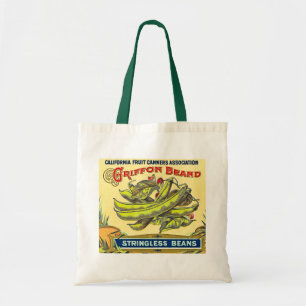 Tote Bag Haricots de Stringless de marque de griffon -