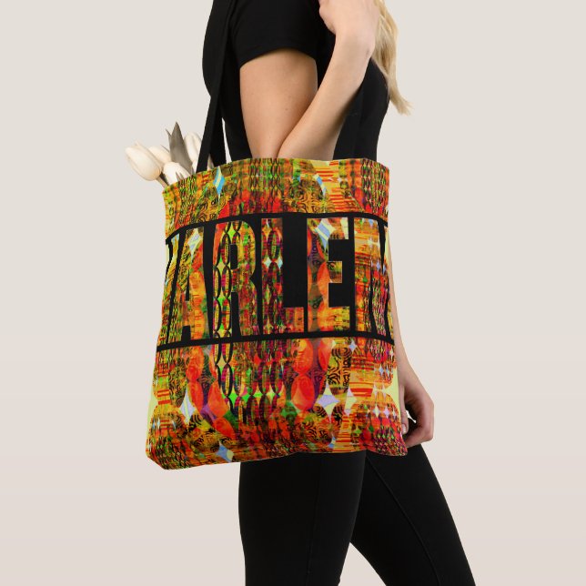 Tote Bag HARLEM fourre-tout ORIENTÉ (De près)