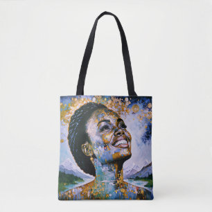 Tote Bag "Harmonie dans l'or et le ciel"