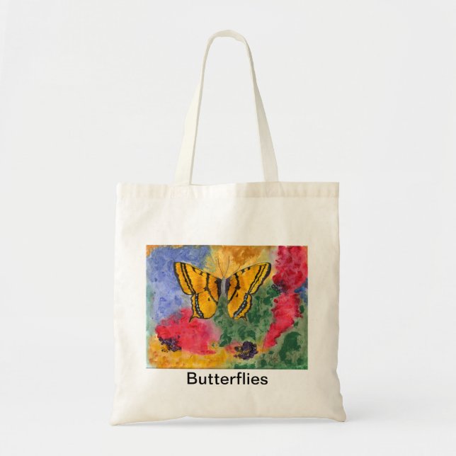 Tote Bag Harmonie de papillon (Devant)